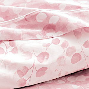 Anne de Solene Rosee Rose Bedding Collection - Sheeting View #4.