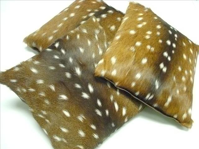 Axis Deer Hide Accent Pillow, Axis Decor