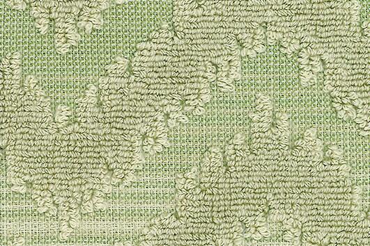 Svad Dondi India Bath Towels fabric closeup in Lime color.